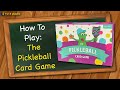 Pickleball Card Game Quiz