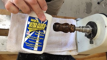 Turning a duck call barrel from a Resin Cast