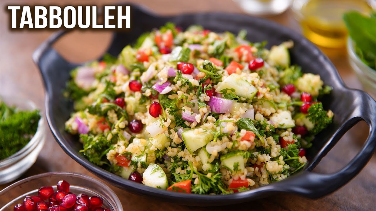 Tabbouleh Salad | How To Make Tabbouleh | Easy Salad Recipe | Herb Salad | Ruchi | Rajshri Food