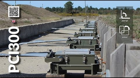 PCI300 (Pop-up target-holder for shooting exercises) - Sterela Defense