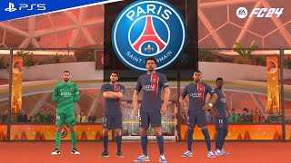 FIFA 24: PSG vs Monaco | Mbappe, Hakimi, Dembele, Marquinhos vs Monaco | Volta Football | PS5