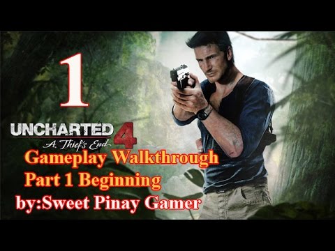 Uncharted4  : A thief ´s end  beginning HD  walkthrough part1