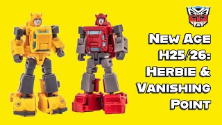 NewAge H25/26 Herbie/Vanishing Point Two Pack - Bumblebee and Cliffjumper