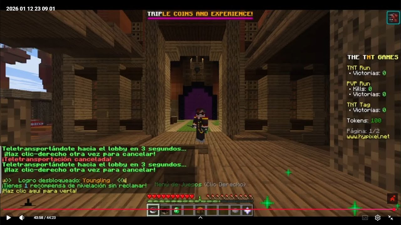 Primer día en Hypixel, Y SIENDO UN SACO DE BOXEO 😥😥😥