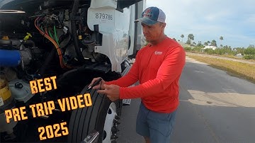 Modernized Pre-trip inspection Class A CDL FULL 2025 Florida