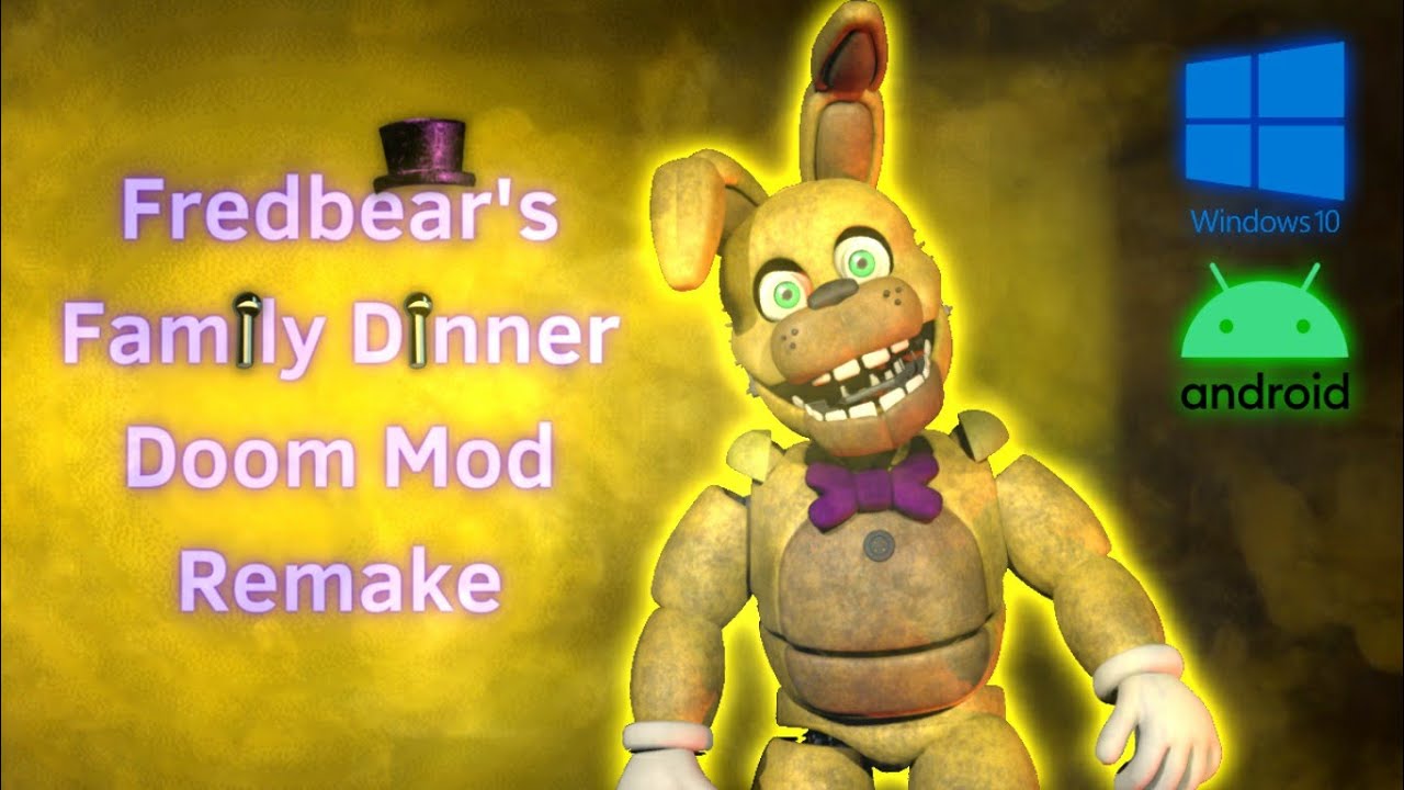 COMO JOGAR FNAF DOOM FAMILY DINER - COM AMIGOS 