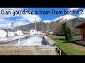 ★ 4K 🇨🇭 Freight cab ride including loading and unloading, Samedan - Preda, Switzerland [05.2021]