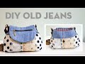 Diy old jeans into beautiful bag | Bag tutorial #HandyMum ❤❤