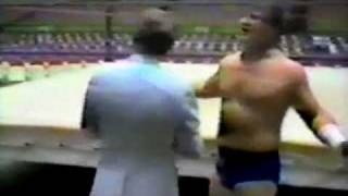 Terry Funk Cussing Mad - Funny Interview at Empty Arena Match (4-6-81) Memphis Wrestling