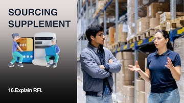 Sourcing_QA16. Explain RFI.
