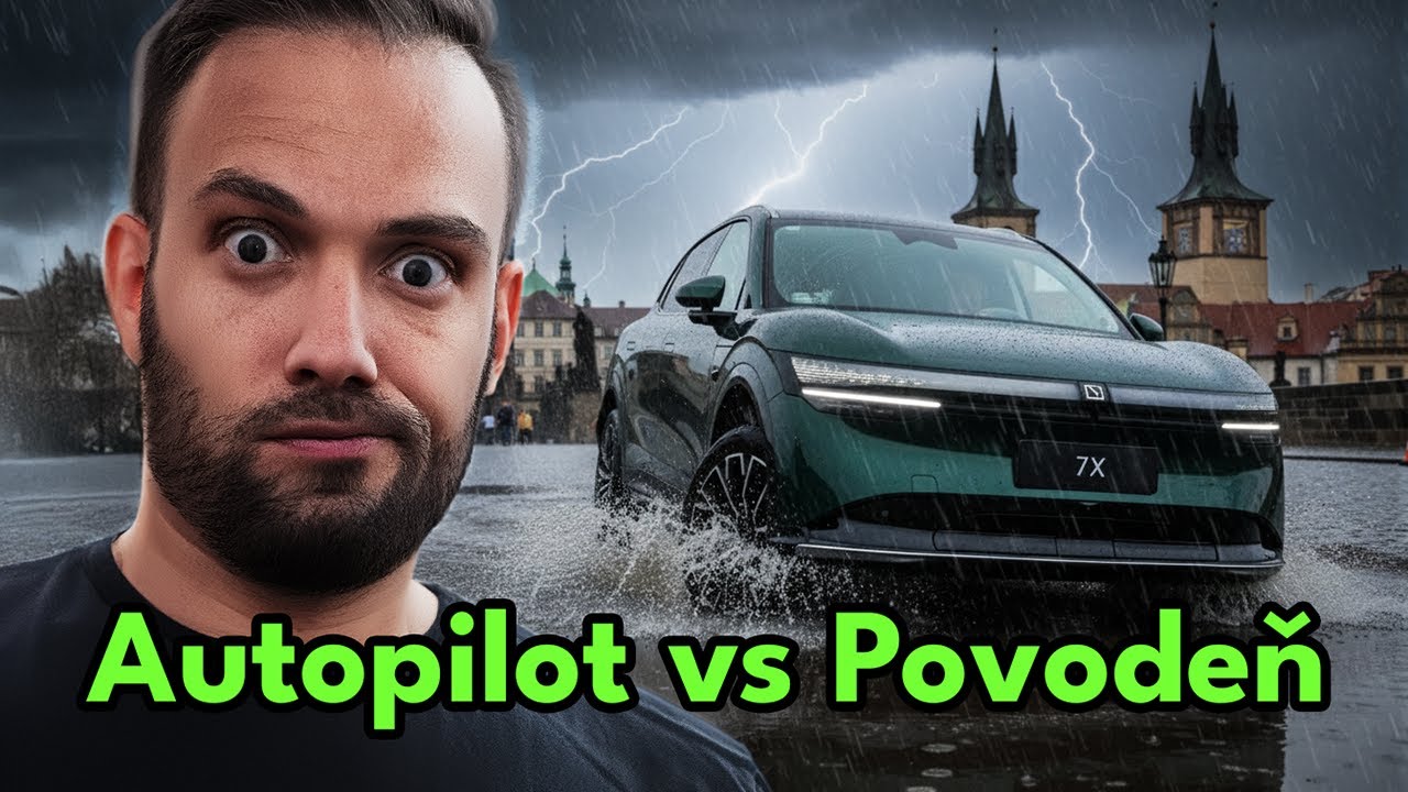 Lepší Autopilot než Tesla? Zeekr 7X vs déšť, kroupy i kolony