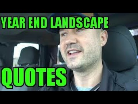small town crime Fall Cleanup Quotes - End of Landscaping Season - VLOG