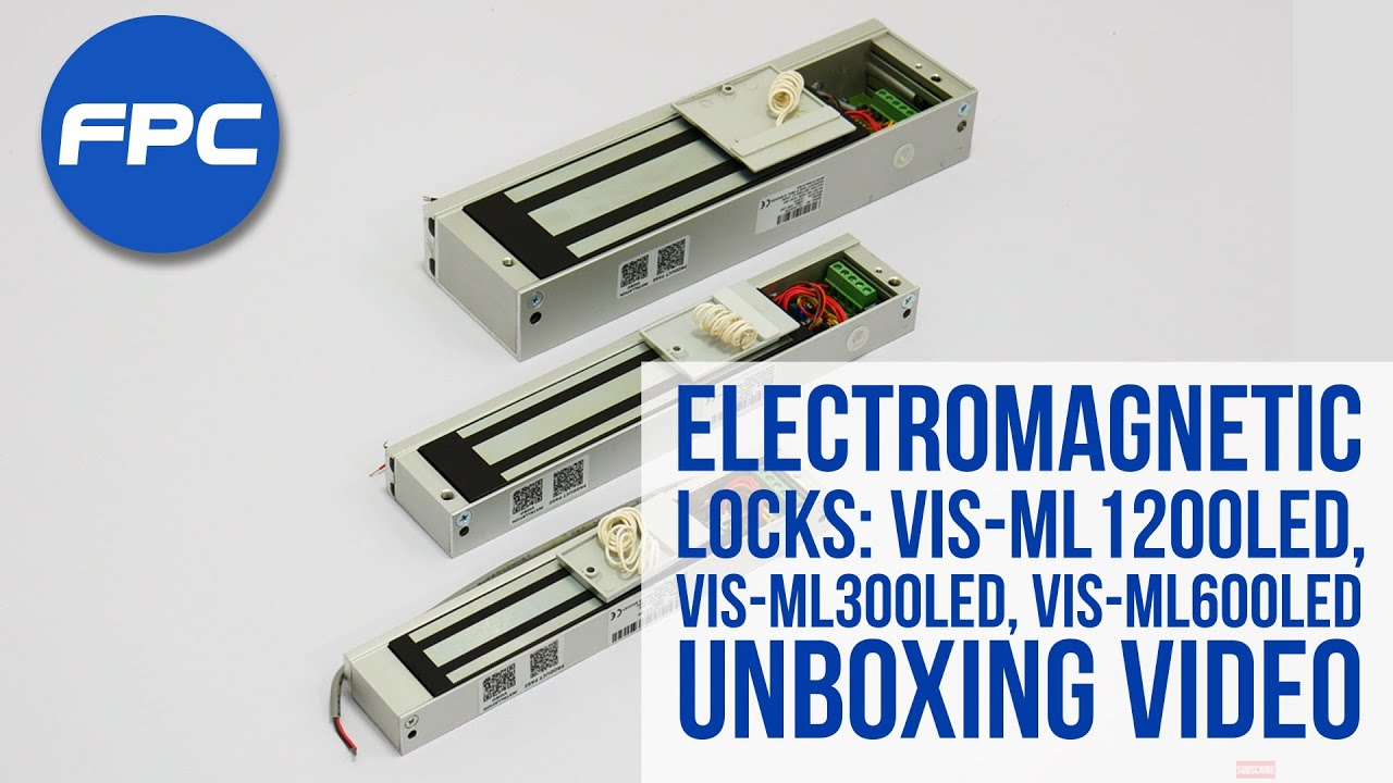 Indoor Magnetic Door Locks UNBOXING | VIS-ML300LED, VIS-ML600LED, VIS-ML1200LED Visionis