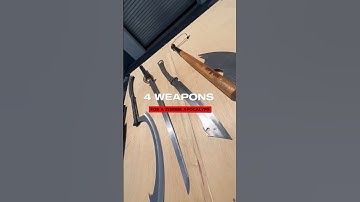 4 Weapons For Zombie Apocalypse!