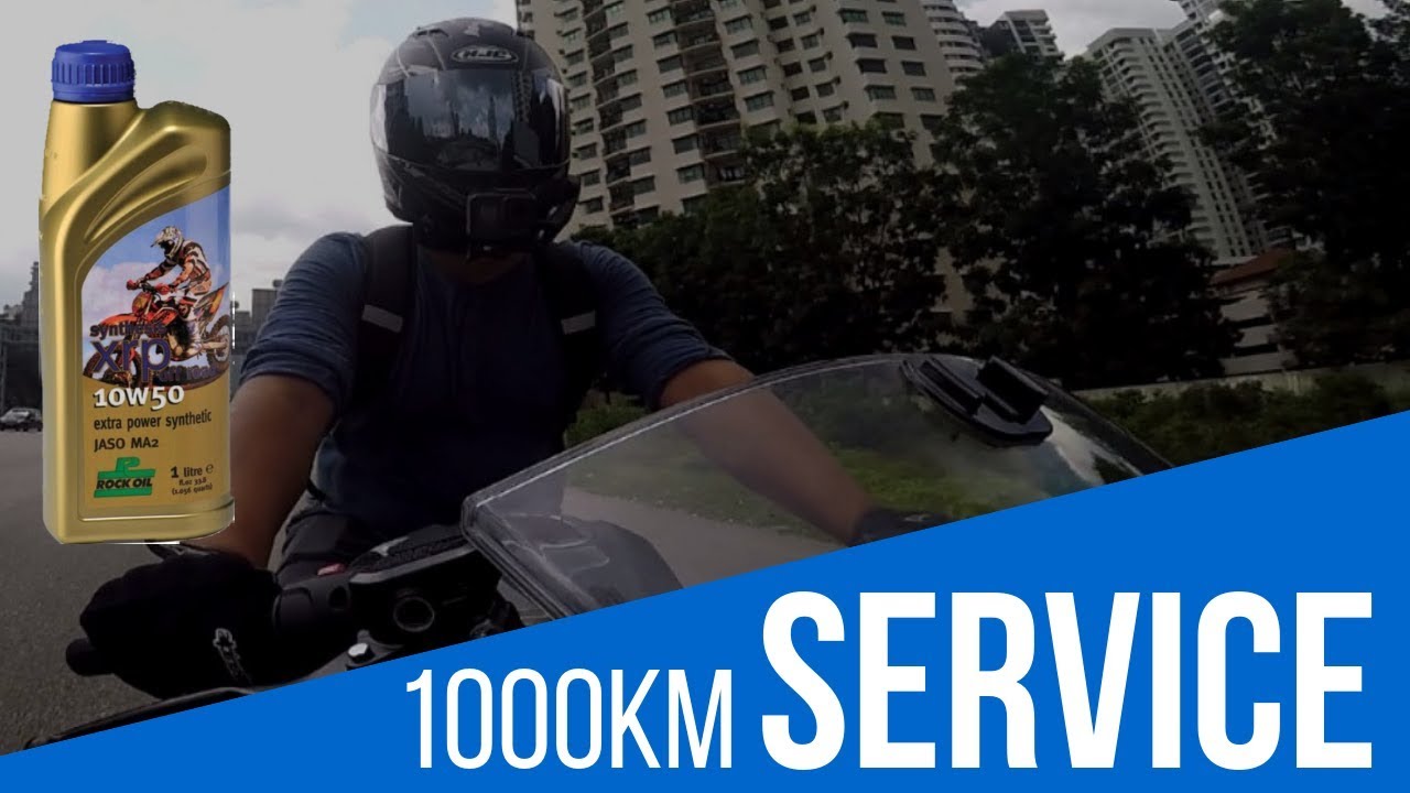 honda rs150r 2018 1000km Service...Dapnye Rock Oil 10w-50 - Kawasaki Ninja 250 2018