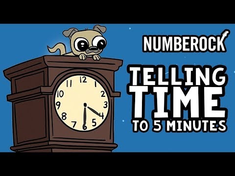 Telling Time Song For Kids | Telling Time To 5 Minutes