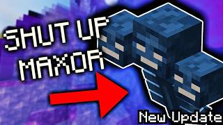 The minister's update effect... (Hypixel Skyblock)
