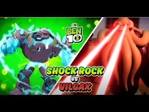 Shock Rock vs Vilgax - Ben 10 Stopmotion