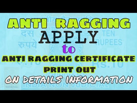 Aicte anti ragging affidavit online dating