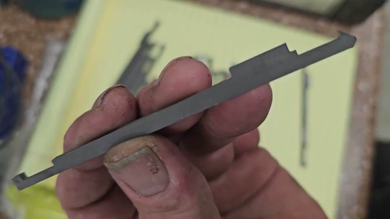 Gang milling escapement rods