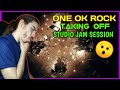 One Ok Rock - Taking Off [Studio Jam Session] (Reaction)
