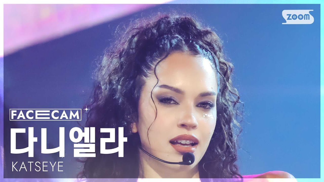 [페이스캠4K] 캣츠아이 다니엘라 'Gnarly (Clean ver.)' (KATSEYE Daniela FaceCam) @SBS Inkigayo 250504