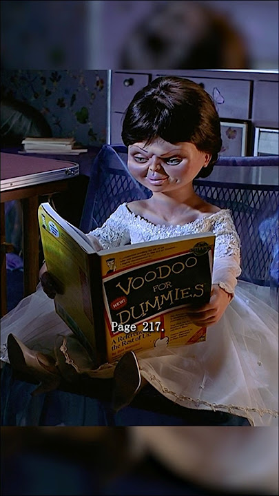 Tiffany is turned into a doll by Chucky.#shorts