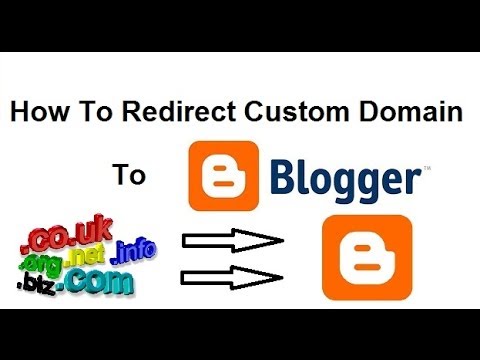 How to use a custom domain name on blogger