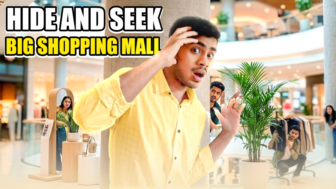বড় শপিং মলে লুকোচুরি । EBF BHAI CHALLGENE VIDEO 2026