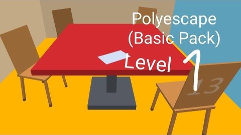 Polyescape Level 1 (Basic Pack) 👉🚪 🏘️