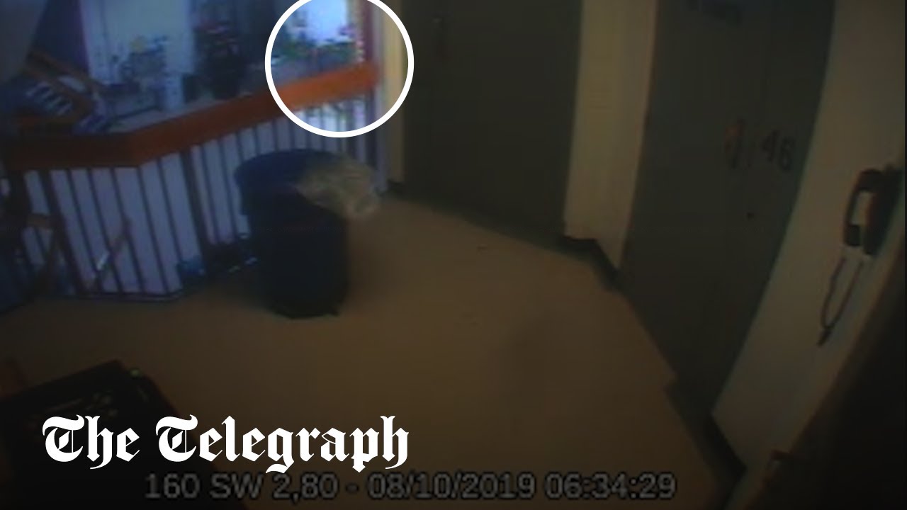 Epstein files: First footage of guards discovering body