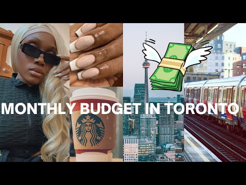 How Much it COSTS to Live in Toronto: My Weekly Spending Breakdown 🇨🇦 || NdatseNdomo