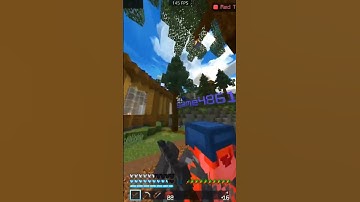 2v1 PvP clutch In hive ctf #minecrafter #minecraftmeme #bedwar