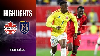 Colombia 0-0 Canada | Game Highlight | International Friendly 2025