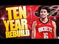 FUTURE MVP! 10 YEAR HOUSTON ROCKETS REBUILD! NBA 2K21