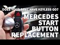 Mercedes Start Stop Button – Keyless Go Button Replacement - Keyless Go Install Tutorial
