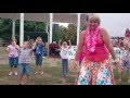 Odessa. Ukraine. Hawaii Dance. Урок танцев в парке Победы.