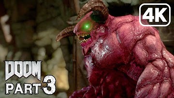 DOOM – The Foundry Burns! Walkthrough Part 3 (PC 4K 60FPS No Commentary)