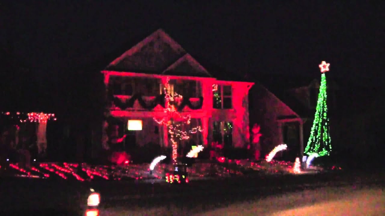 Providence Christmas Synchronized Light Show, Music Box Dancer YouTube