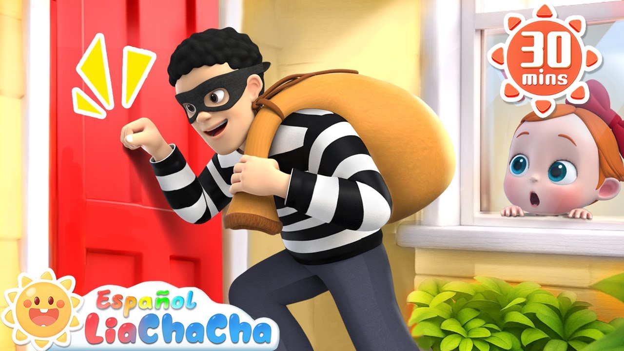 El Ladrón en la Puerta | Toc Toc, Quién Es | LiaChaCha en Español - Canciones Infantiles