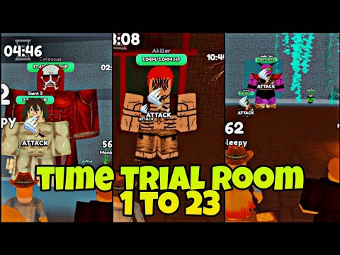 AFS Time Trial Room 100 Attemp 1, Anime Fighters Simulator TT/Dungeons  (Part1)