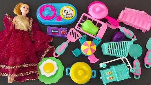 5 Minutes Satisfying with Unboxing hello kitty miniature toys l kitchen set ASMR