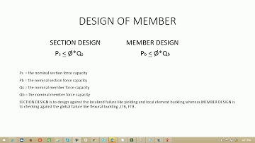 Implementation of Australian Steel design code (AS4100) in Staad.pro, PART-9