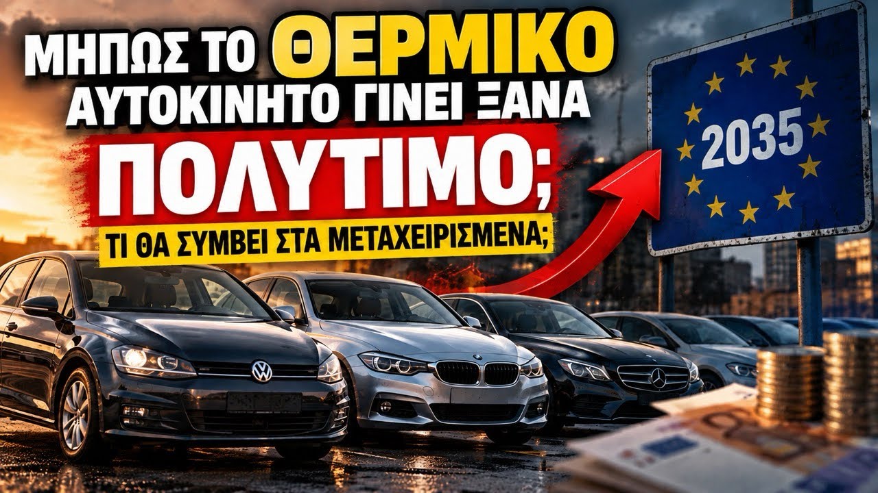 ΜΗΠΩΣ ΒΕΝΖΙΝΗ ΚΑΙ DIESEL ΓΙΝΟΥΝ ΞΑΝΑ ΠΕΡΙΖΗΤΗΤΑ; ΤΙ ΑΛΛΑΖΕΙ ΜΕΧΡΙ ΤΟ 2035; – Video