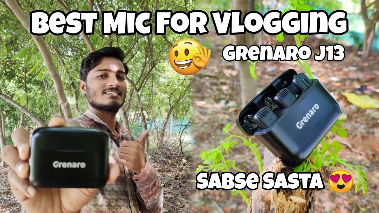 Grenaro J13 Wireless mic Detail Review 😟 || Don't buy before watching this Video || 