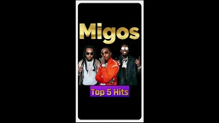 Migos 5 Best Selling Hits | RIP Takeoff 1994 - 2022 #shorts