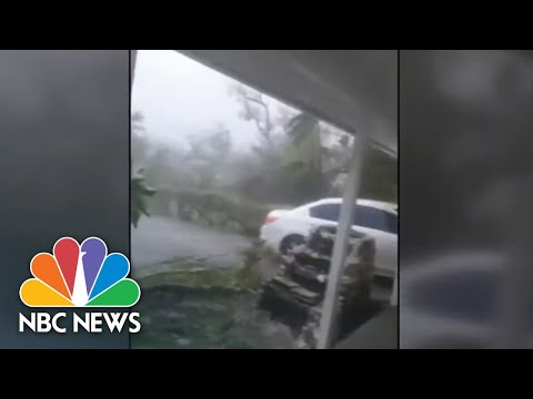 Hurricane Dorian Flooding Engulfs Bahamas International Airport | NBC News