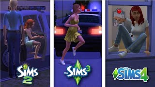 Sims 2 vs Sims 3 vs Sims 4  Sneak Out