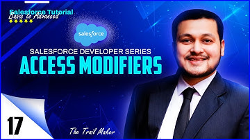 Controlling Access of Class Method & Variables | Salesforce Developer | The Trail Maker | Clip 17