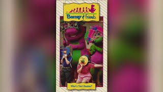 Barney Friends 1X11 Whats That Shadow? 1992 - 1993 Vhs